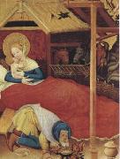 Konrad of Soest The Nativity (mk08) oil